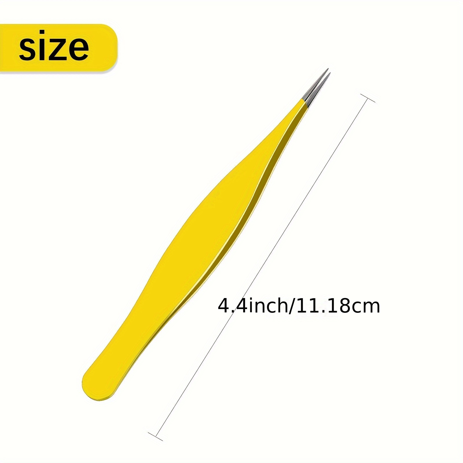 Ingrown Hair Tweezers Needle Nose Pointed Tips Eyebrows Tweezers