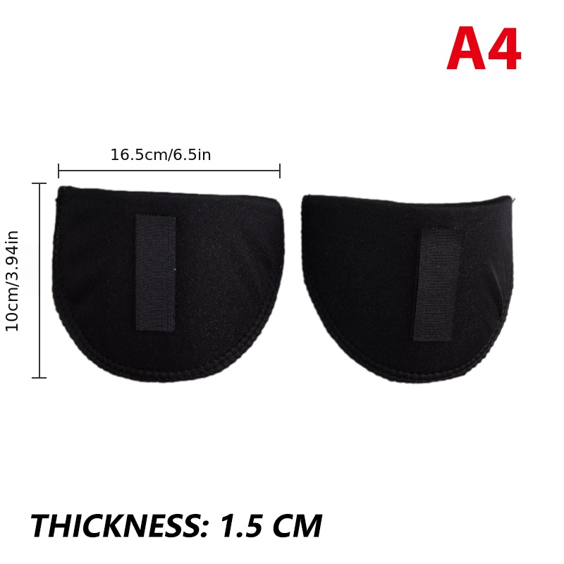 Thickened Bra Insert Pads Removable Seam free Shoulder Pads - Temu