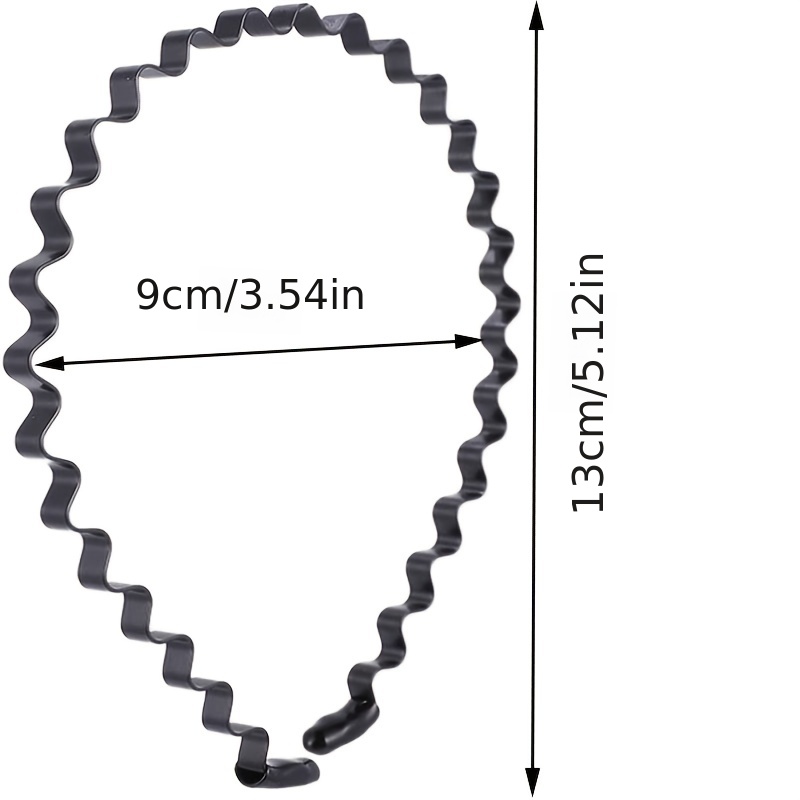 3pcs Versatile Headband Wave Hair Hoop Hair Accessories