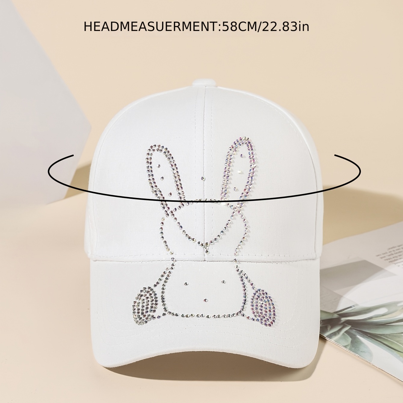 Bad Rabbit Embroidered Baseball Adjustable Solid Color Dad Hats Lightweight  Breathable Couple Sun Hats For Women & Men - Temu