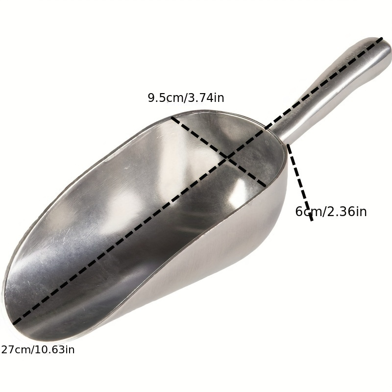 E-shop 12oz. Bar-Eisschaufel, Behälterschaufel, Warenschaufel, Süßigkeitenschaufel, Gewürzschaufel