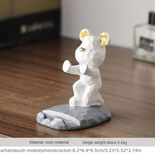 scandinavian style internet celebrity phone holder tablet stand living room office home decor bedroom desktop cute cartoon mobile phone holder creative lazy essential
