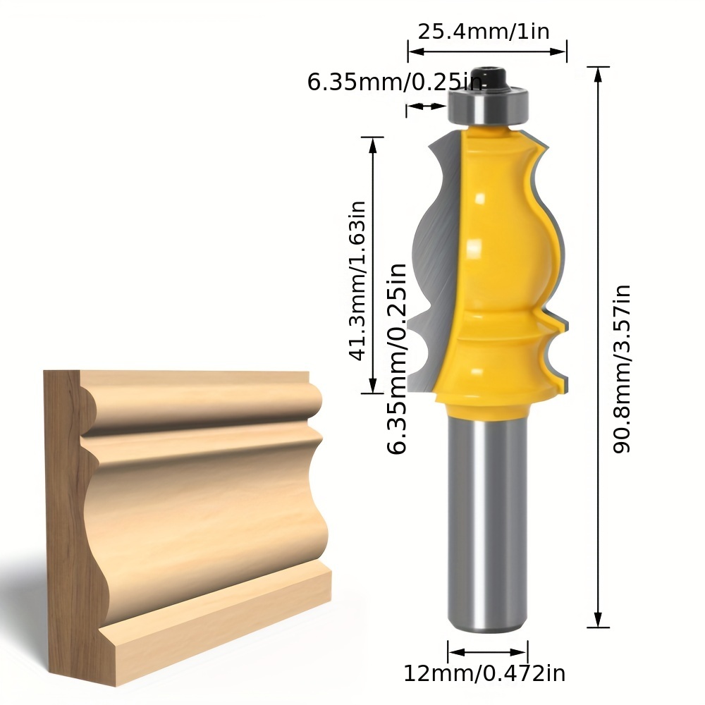Shank Shank Shank Fish Tail Handrail Cutter Trimming Router Temu