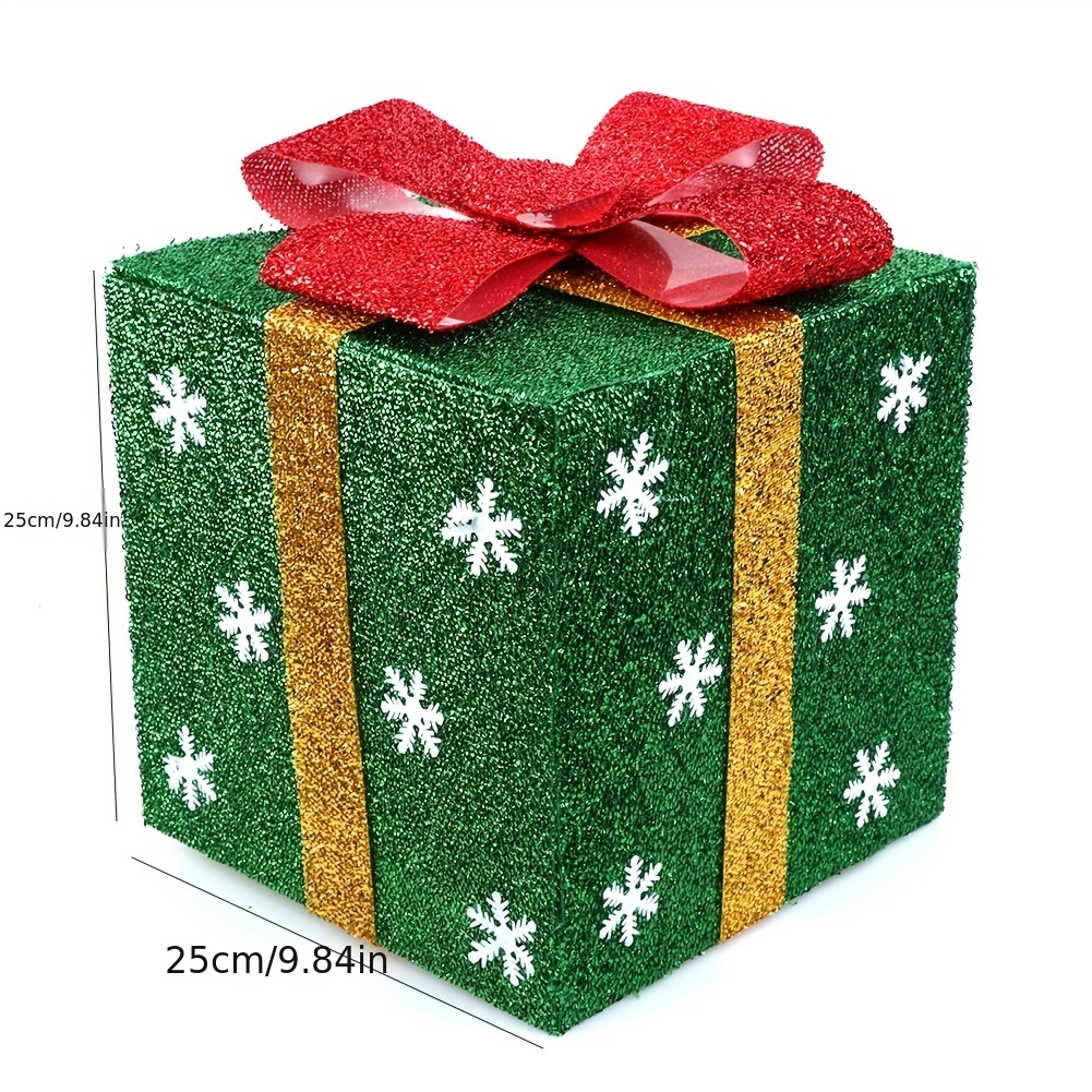 1pc Green Gift Packaging Box