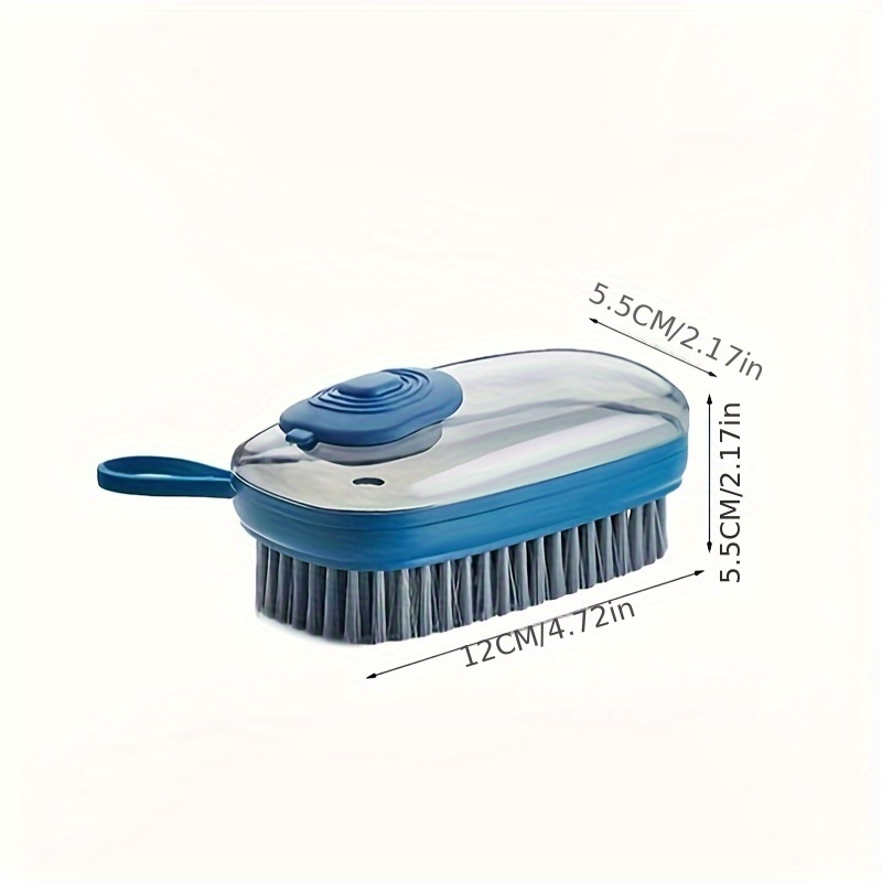 Herramientas de limpieza multifuncionales, Juego de cepillos para  lavandería y zapatos, tamaño mini, cepillo de limpieza