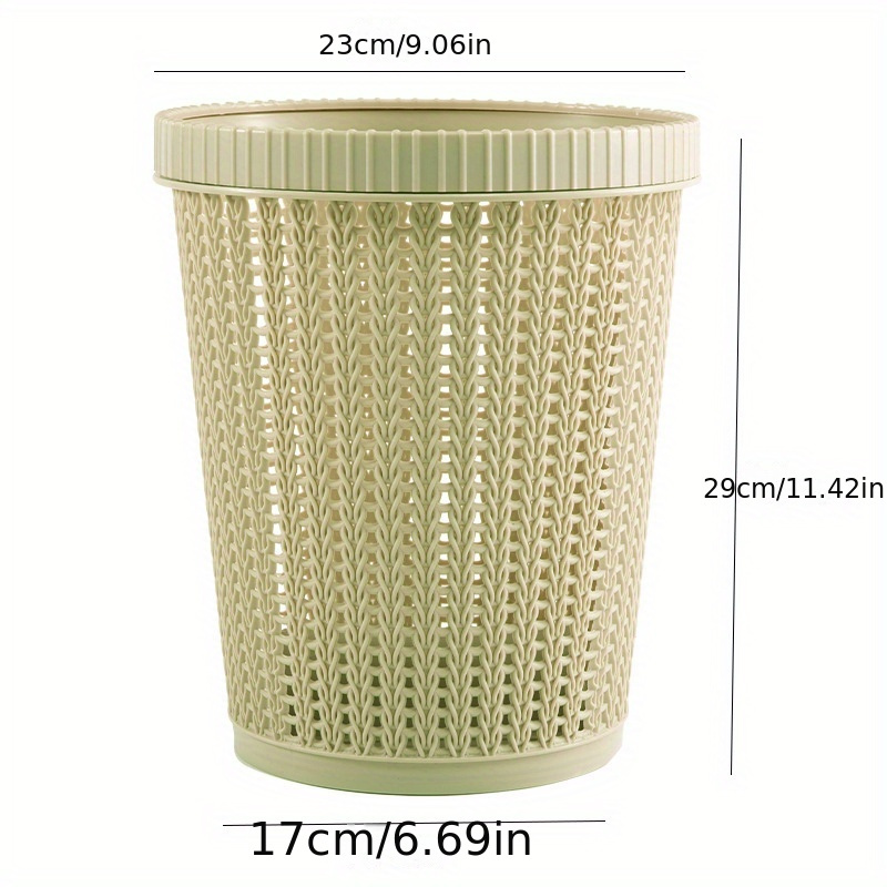 Plastic Bathroom Toilet Dustbin  Garbage Bin Automatic Bag - Home