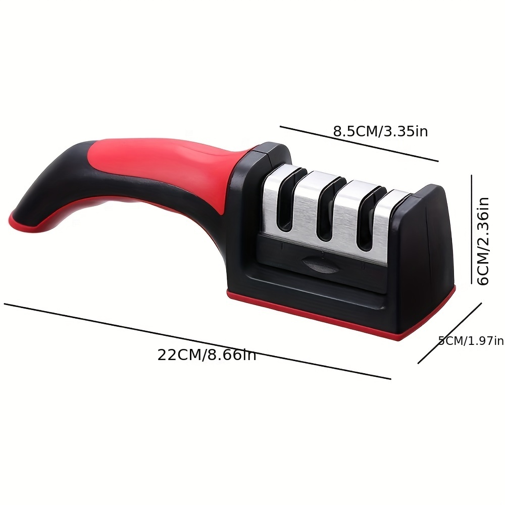 Professional Three section Knife Sharpener Sharpen Your - Temu