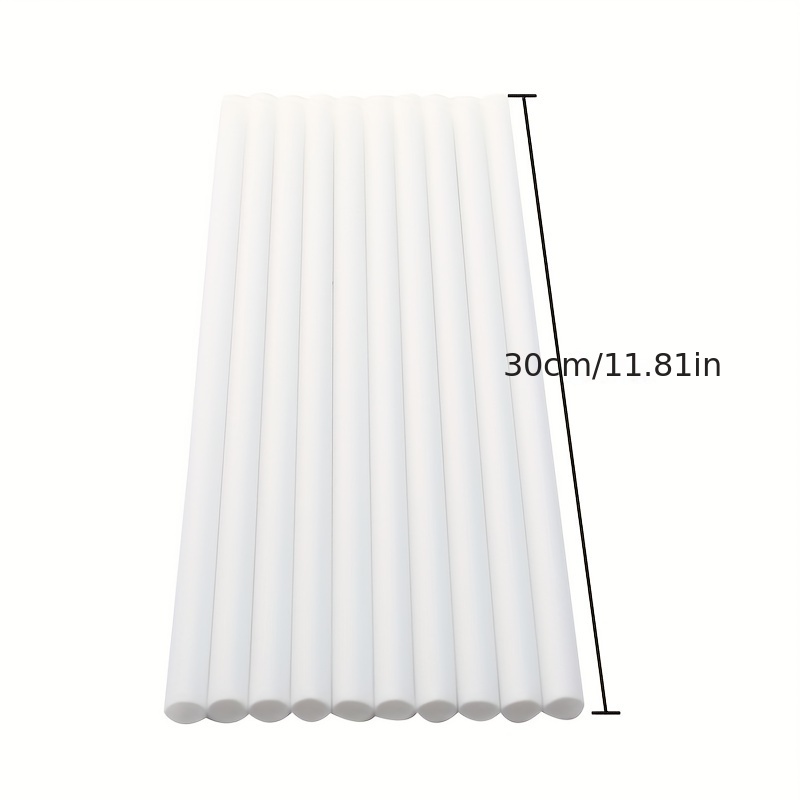 20Pcs Cake Dowels White Plastic Cake Support Rods Round Dowels