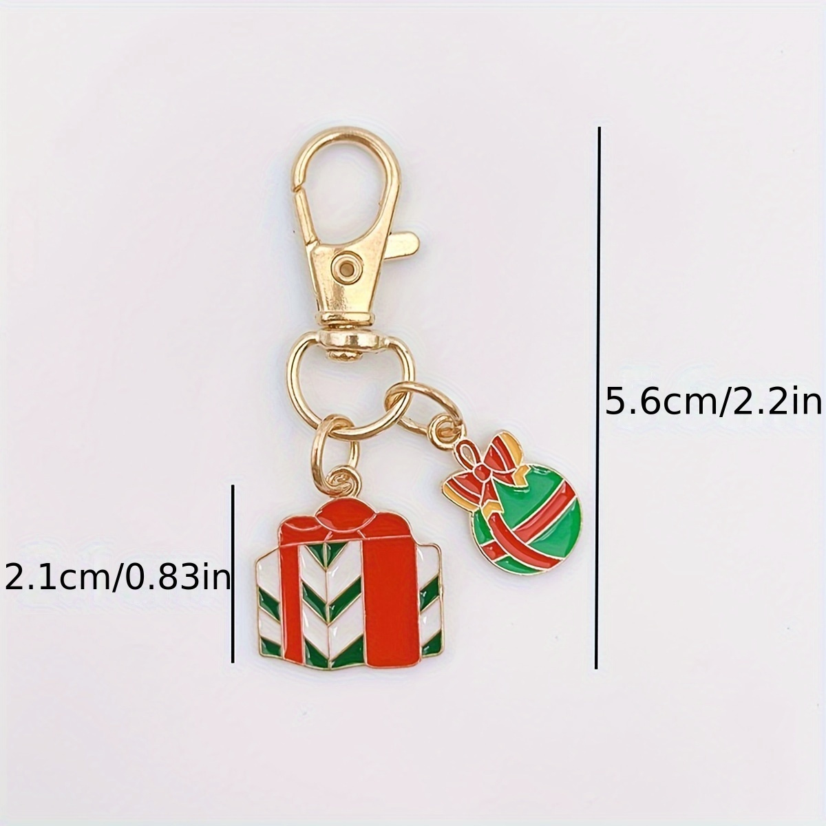 Carino portachiavi regalo zaino con ciondolo coppia cartone animato orso  borsa portachiavi donna uomo portachiavi auto accessori borsa regalo di  ringraziamento, regalo di Natale, accessori natalizi, decorazioni natalizie  per ragazze adolescenti, studenti