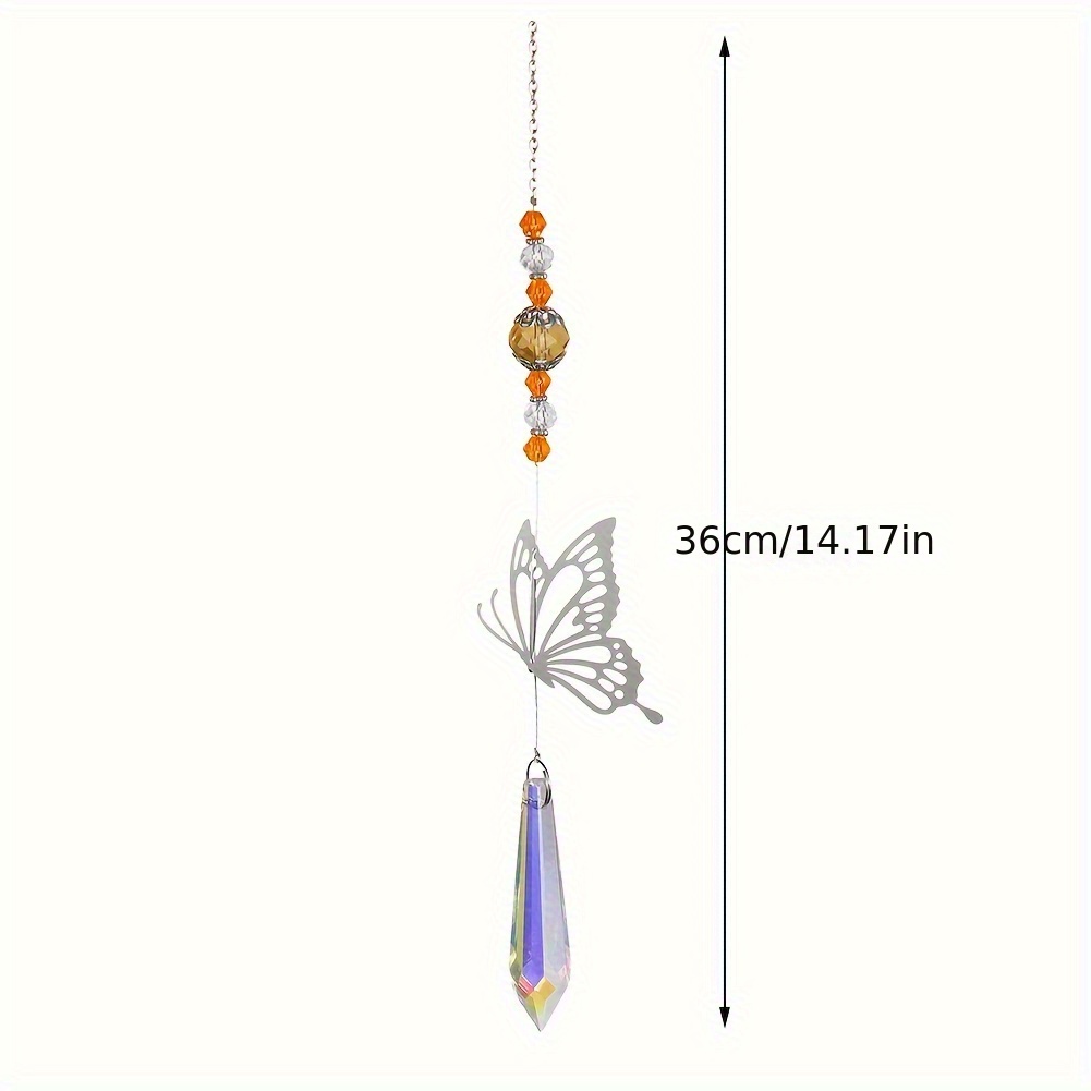 Colorbok Crystal Creations Butterfly Windchime