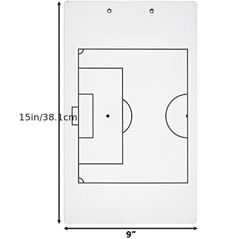 Football Tactics Board Dry Erase Coaching Strategy Board