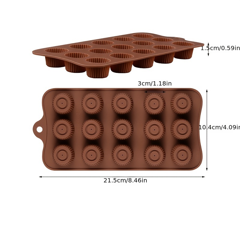 Chocolate Mold Silicone Square Mold Reusable Non Stick - Temu