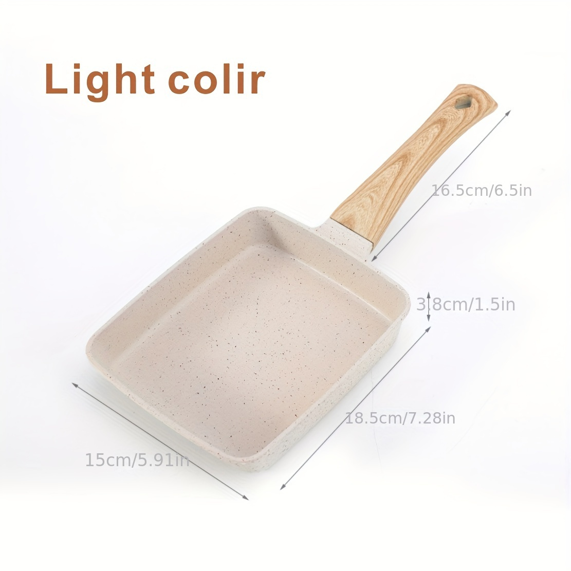 ALUMINUM Tamagotaki Frying Square Egg Pan