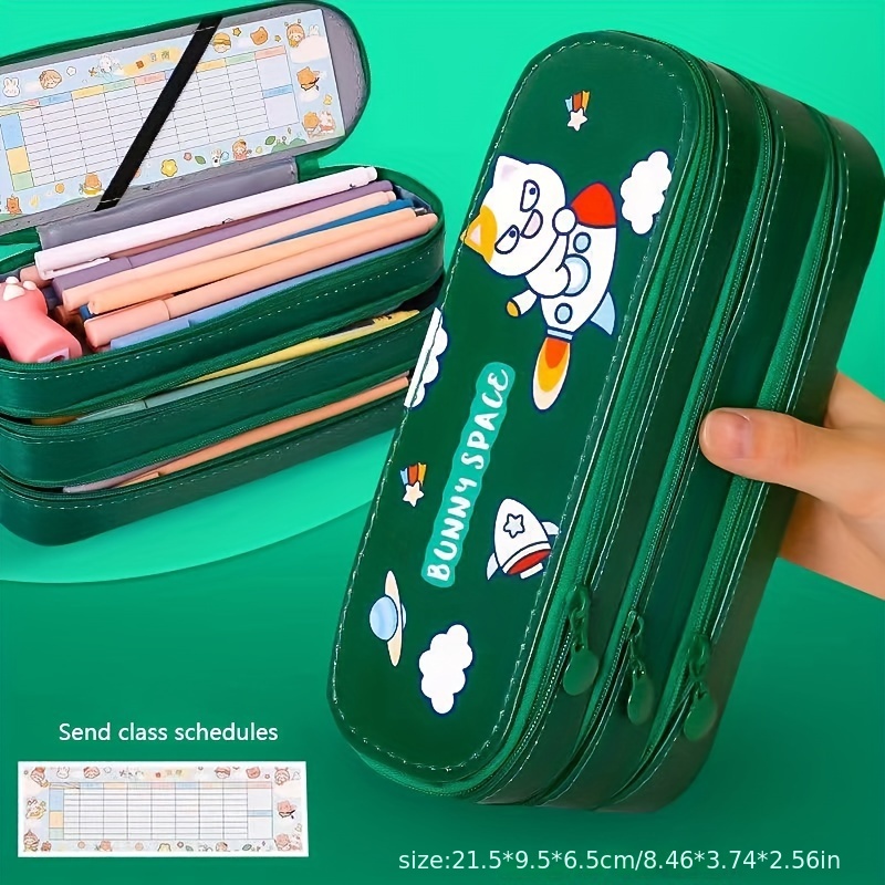 Wholesale Large Capacity Stationery Pencil Case For Girls Ideal