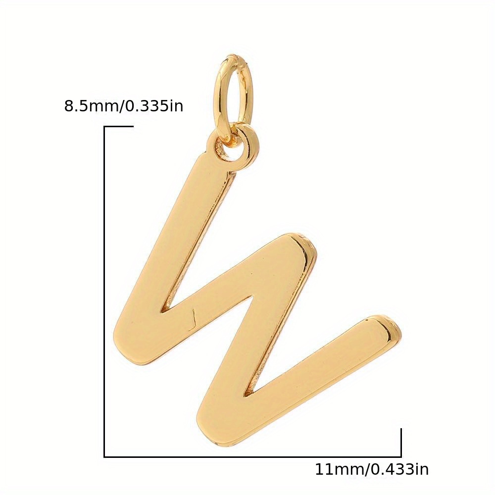 26 Ciondoli Con Lettere Per Gioielli Che Fanno Forniture Ciondoli Per  Gioielli Con Ciondoli Braccialetti Fai Da Te Accessori Per Orecchini  Collana - Temu Italy