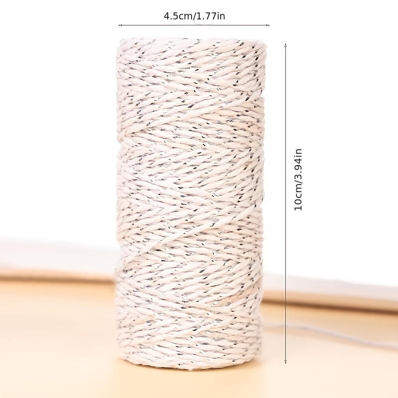 Natural Jute Line 3 Layer Gift Wrapping Rope Diy Garden Rope - Temu