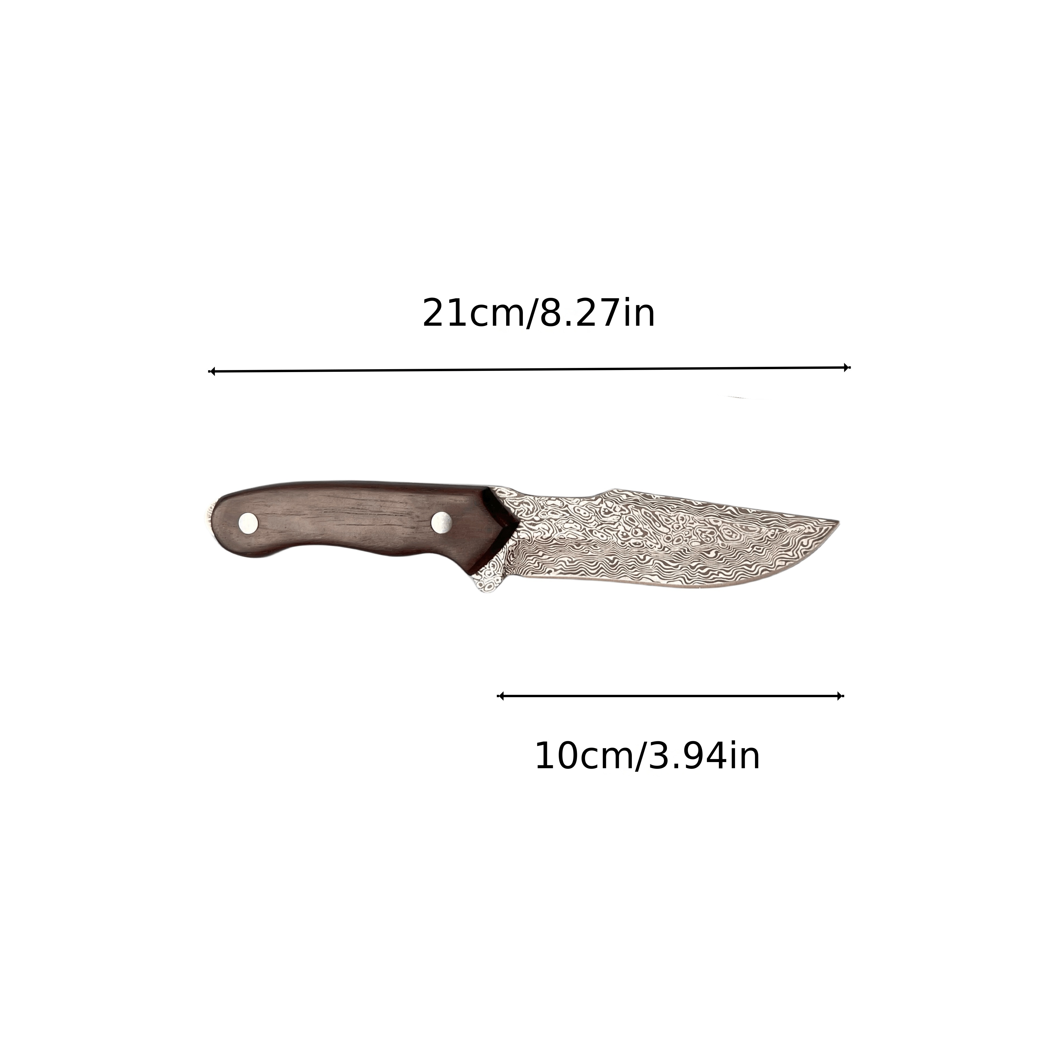 1pc Cuchillo Patrón Damasco Exteriores Funda Cuchillo - Temu