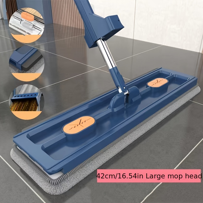 Large Flat Mop Professional Microfiber Hardwood Floor Mop - Temu