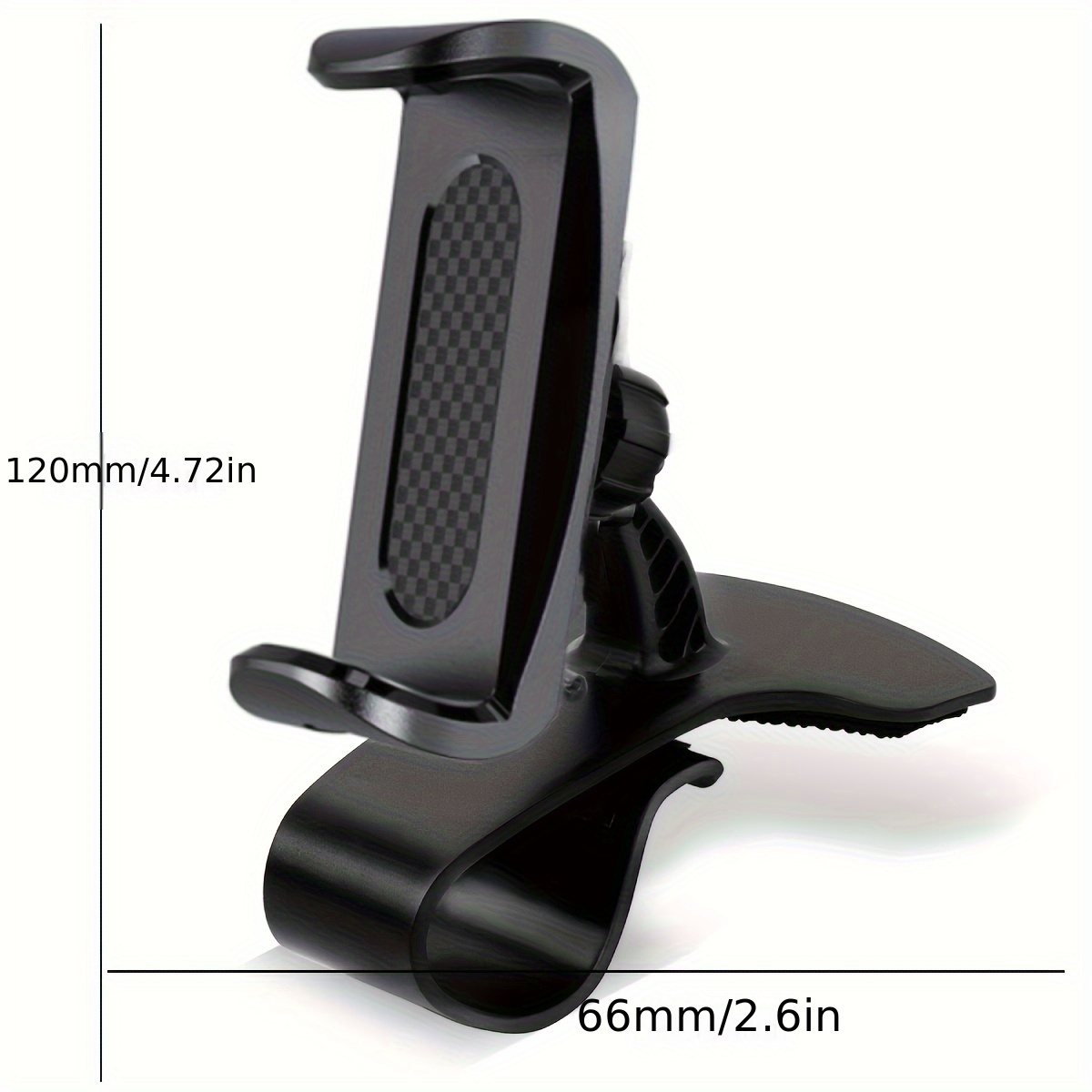Car Phone Holder Easy Clip Mount Stand Panel Dashboard Gps - Temu