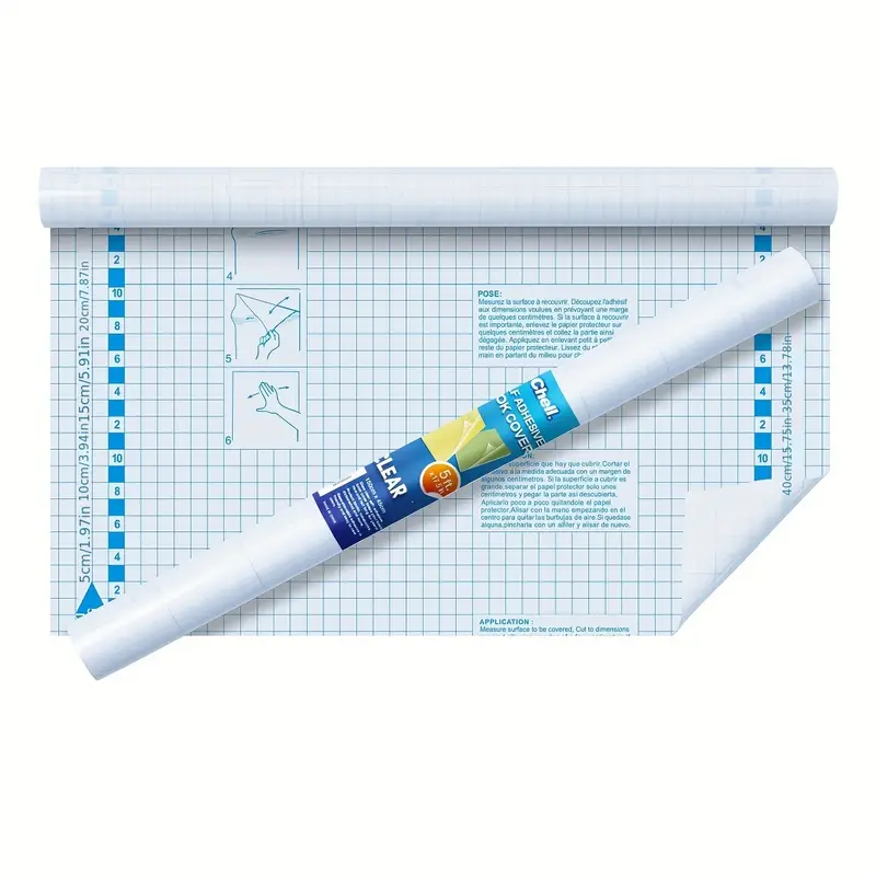 Clear Dry Erase Sticker Roll 8 Ft 