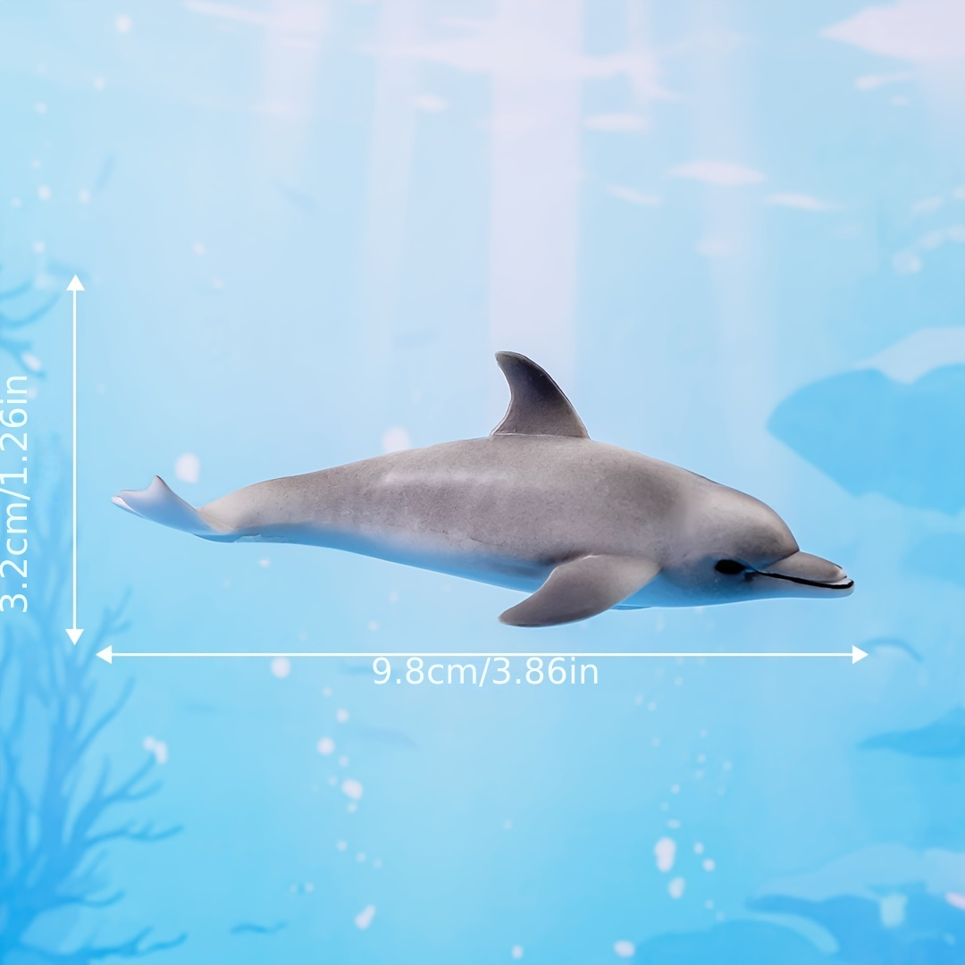 1pc Simulated Marine Animals, Shark Dolphin Sailfish, Aquarium Decoration  Underwater Landscaping Home Decoration Plastic Crafts