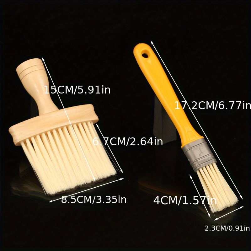 Car Interior Cleaning Brush, Wooden Handle Air Conditioner Vent Brush,  Extended Soft Bristles Car Interior Crevice Cleaning Brush - Temu