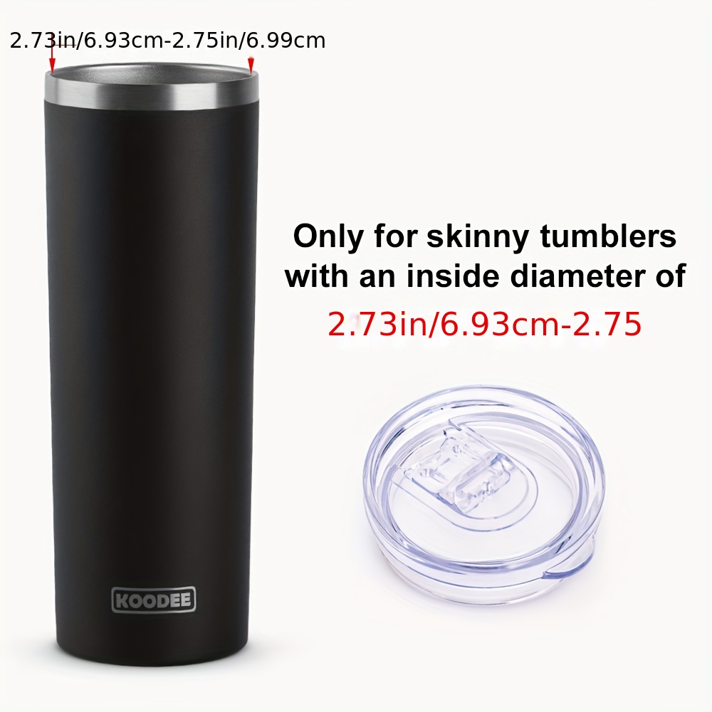 Leakproof Tumbler Lid Durable Plastic Replacement Cover For - Temu