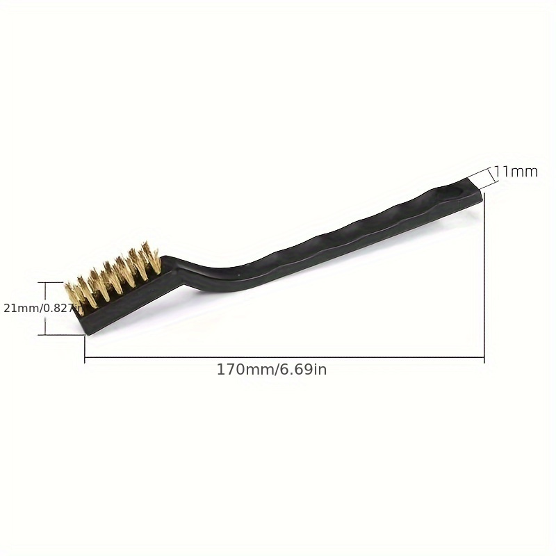 Range Hood Plastic Cleaning Scrub Brush Brass Wire Brushes - Temu