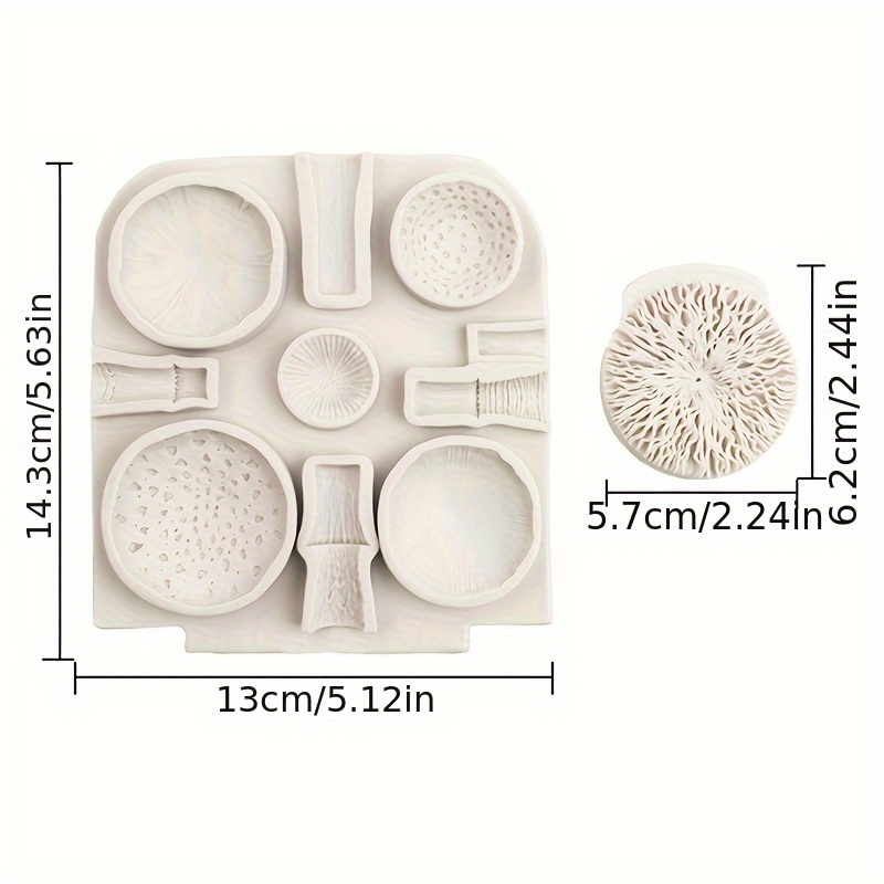 Silicone Mold Simulation Mushroom Chocolate Cake Decoration - Temu