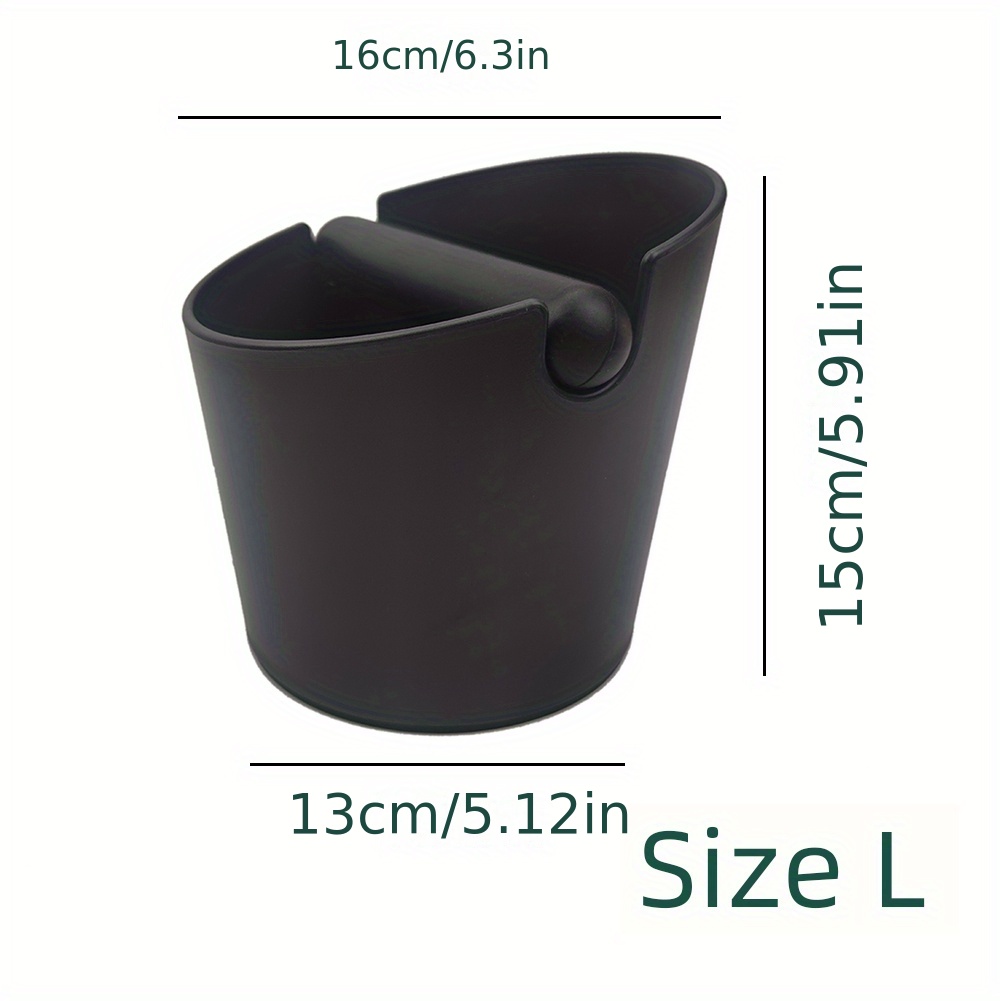 Coffee Grounds Bucket, Coffee Knock Box, Espresso Grounds Knock Box, Coffee  Powder Knocking Ground Box, Semi-automatic Coffee Machine Accessories  Desktop Grounds Basin, Coffee Accessories - Temu