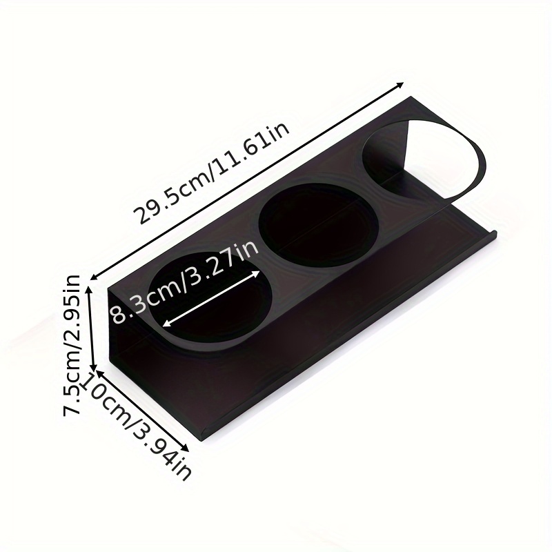 E-shop Starker magnetischer Getränkehalter für die Arbeitsplatte - Klassischer Stil, Eisenmaterial, ideal zum Organisieren von Tassen und Flaschen, für