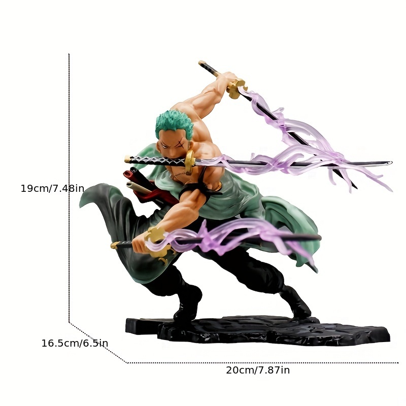 Roronoa Zoro One Piece 20cm, Figurine Roronoa Zoro 20cm