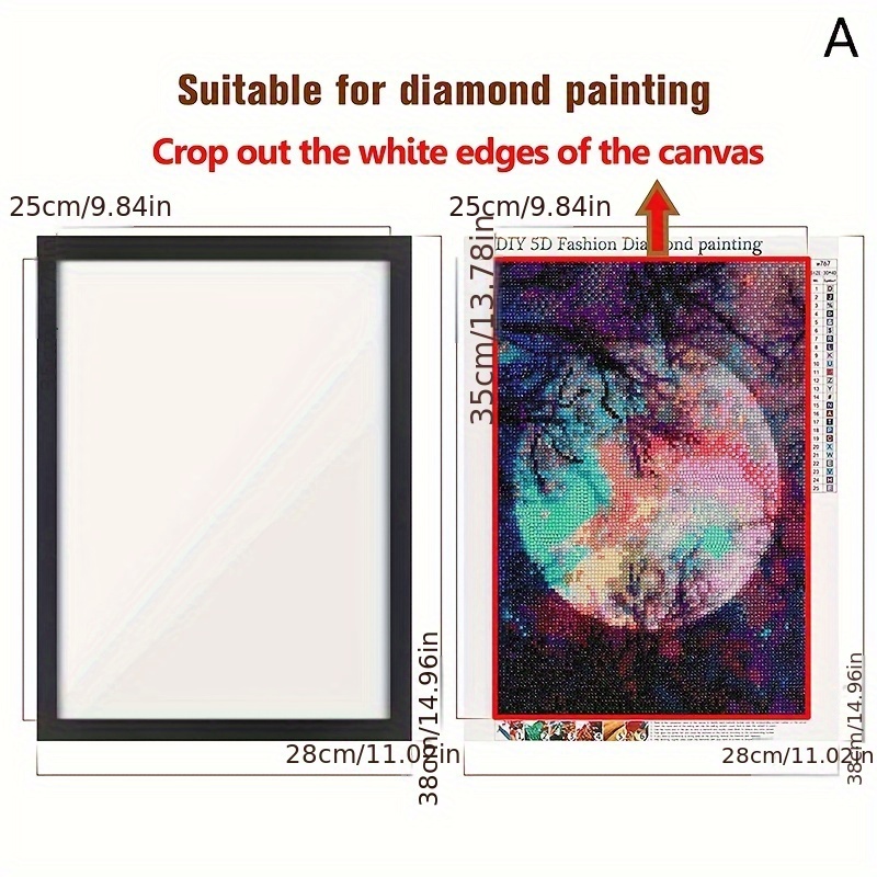 Magnetic Diamond Painting Frames Diamond Painting Canvas - Temu