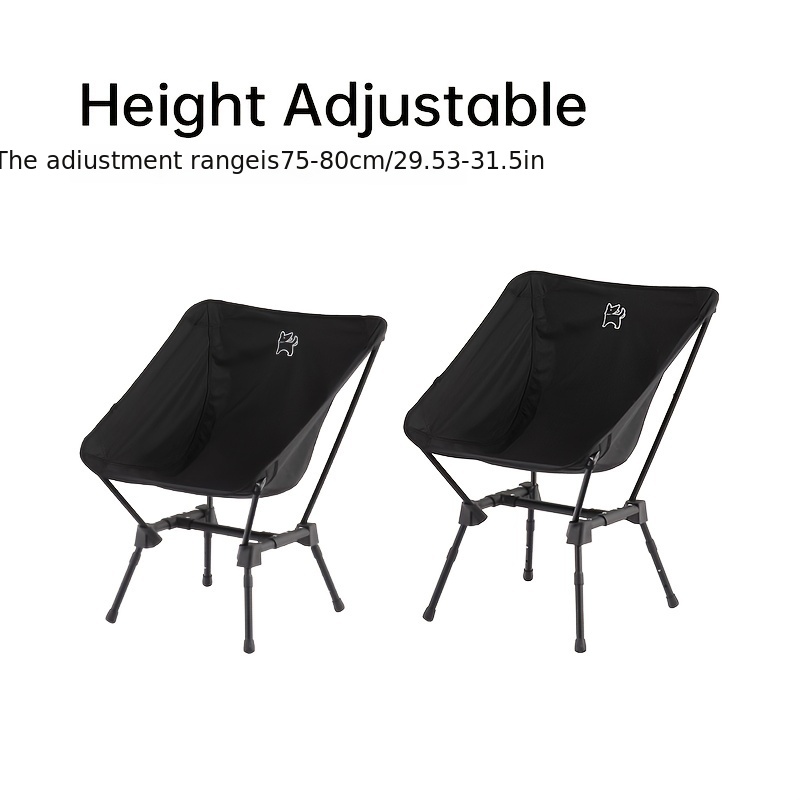 Portable and Adjustable Fishing Chair with Aluminum Alloy for All