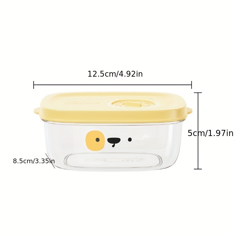 Mini Bento Box, Miscellaneous Grain Rice Sub-package Frozen Box,  Fat-reducing Meal Quantitative Bento Box, Rice Portion Box, Small Lunch  Box, Refrigerator Food Preservation Box, Frozen Crisper, Kitchen Organizer,  Home Kitchen Supplies 