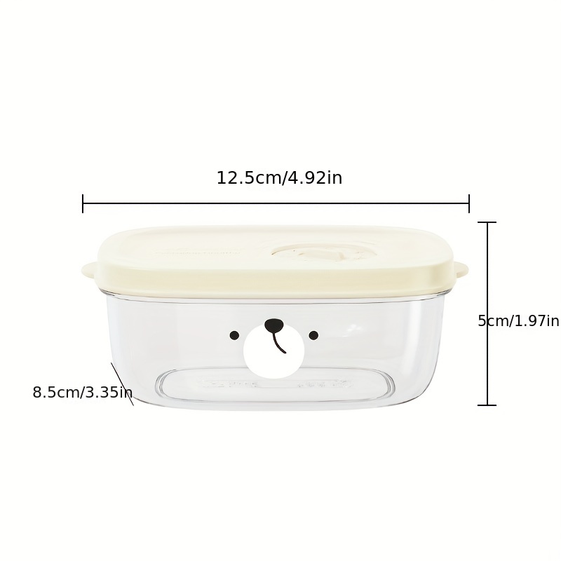 Food Storage Container, Miscellaneous Grain Rice Sub-package Frozen Box,  Fat-reducing Meal Quantitative Bento Box, Rice Portion Box, Small Lunch Box,  Refrigerator Food Preservation Box, Frozen Crisper, Kitchen Organizer, Home  Kitchen Supplies 