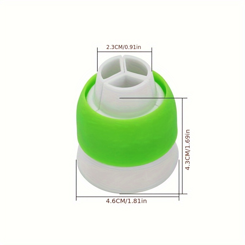 Plastic Icing Piping Nozzle Tips Set Coupler Cake Temu