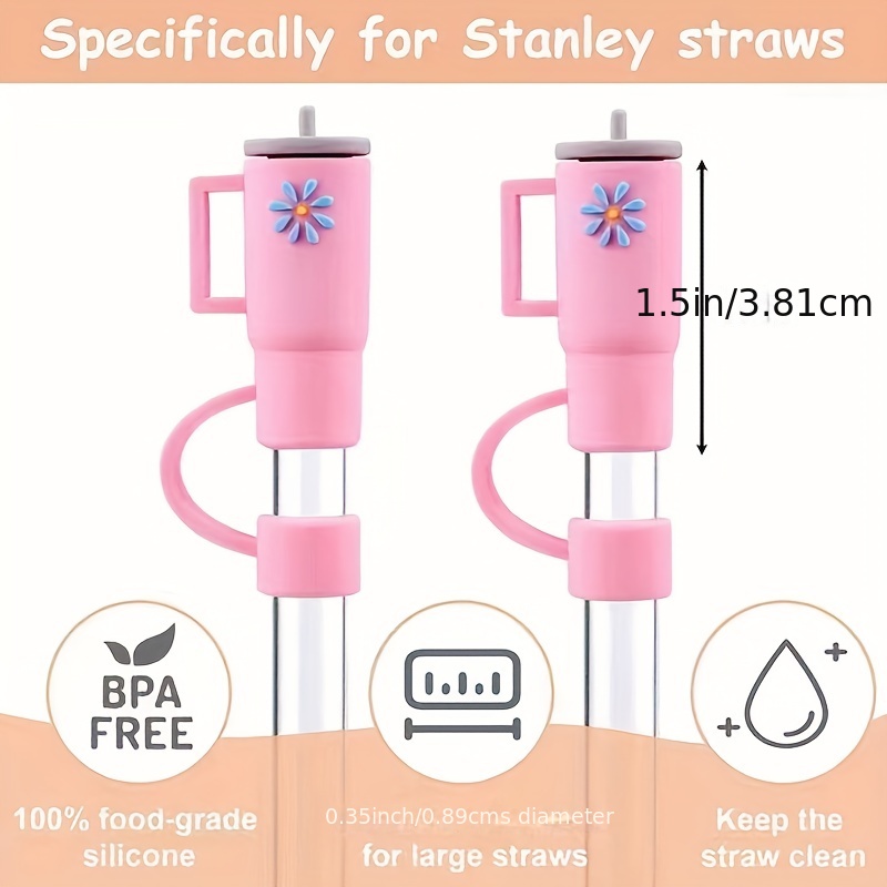 Softy Straws Big Reusable Silicone Straws for Tumblers