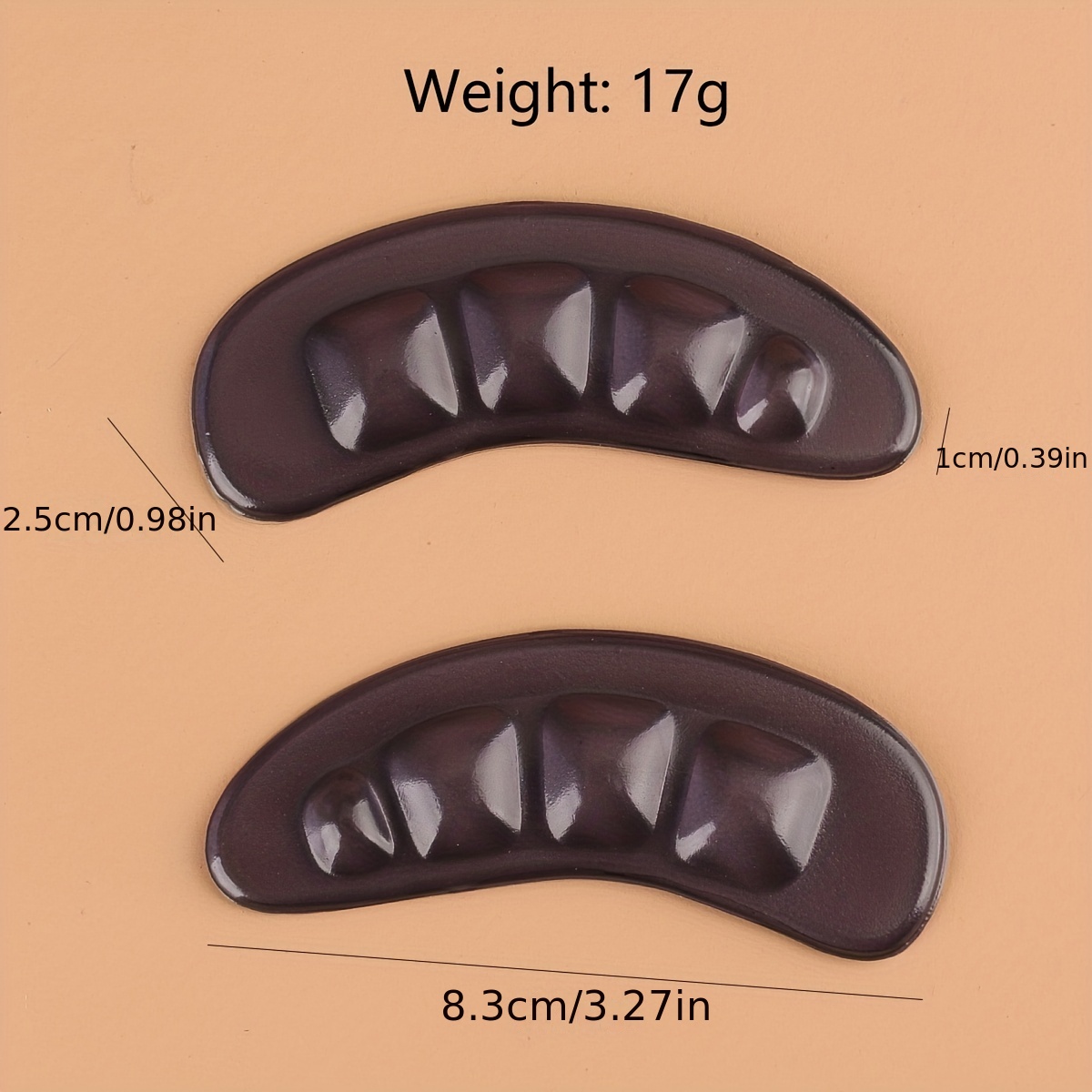 Invisible Silicone Forefoot Pad High Heels Non-slip Toe Pad