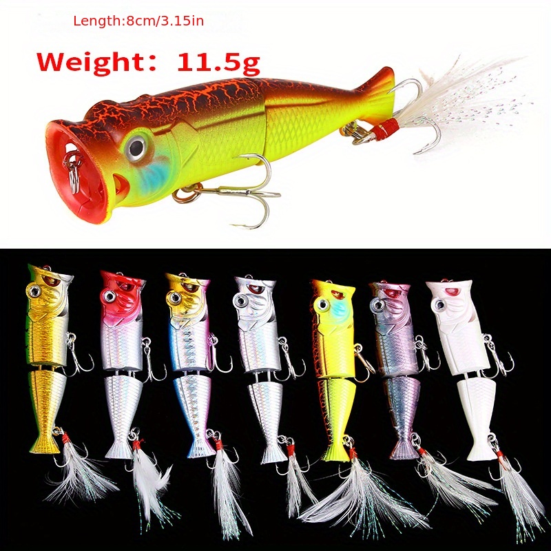 Fishing Lures Sea Spinning Popper, Lures Popper Spinning 40g