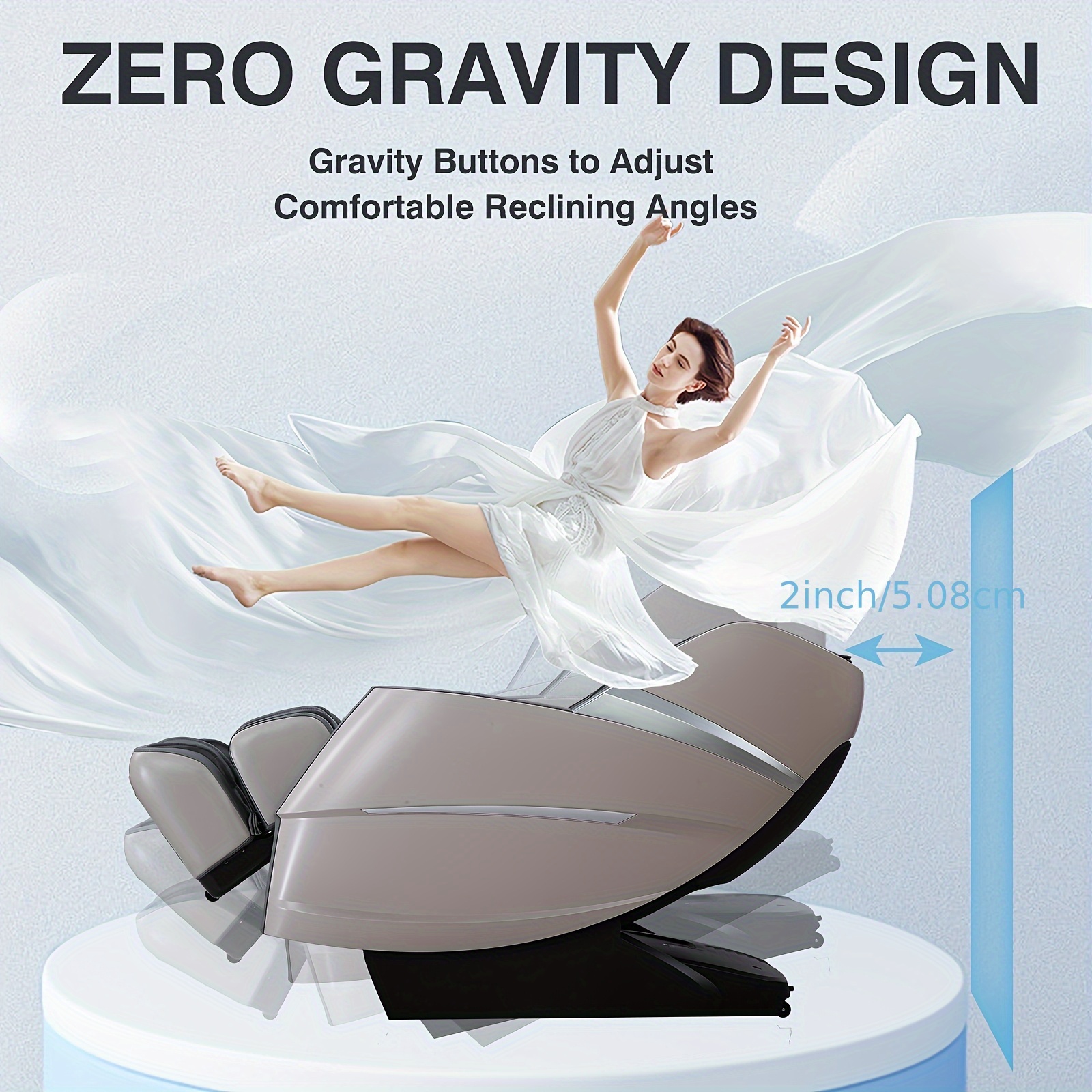 oversize 4d massage chair full body zero gravity massage Temu