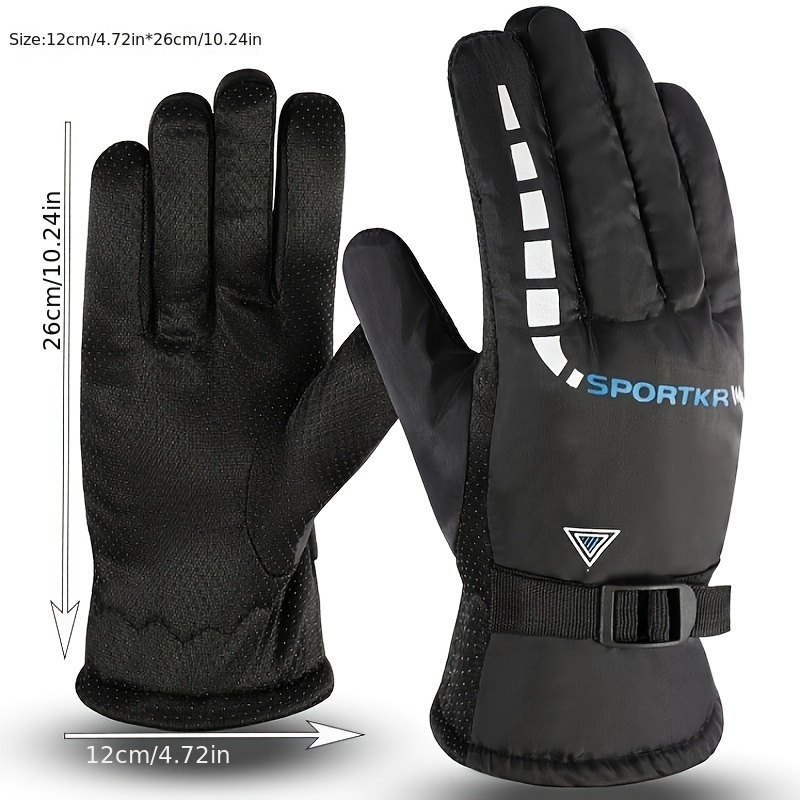 Guantes térmicos, Rothco, Unisex, Negro