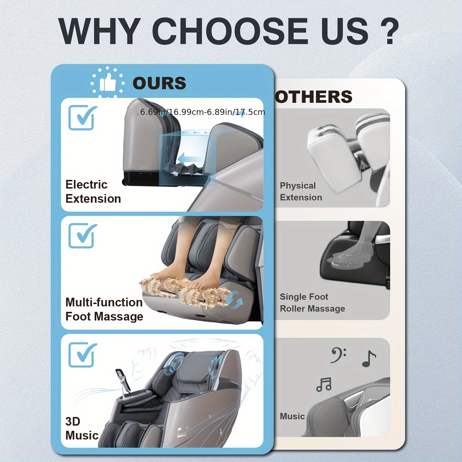 oversize 4d massage chair full body zero gravity massage Temu