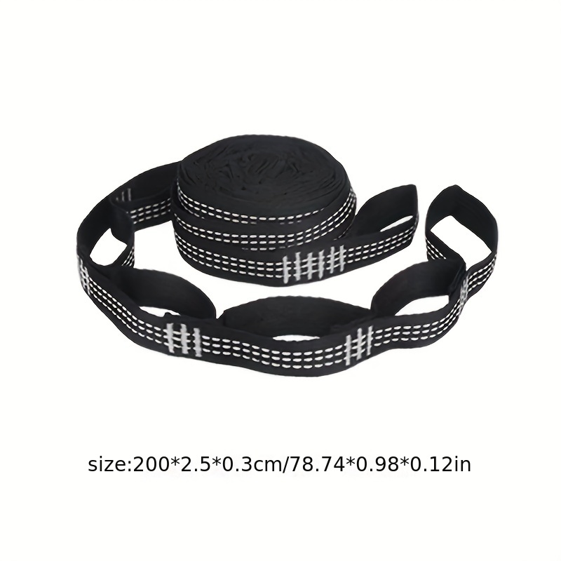 2pcs 2m Hammock Strap Outdoor Camping Hammock Garden Swing Straps Rope