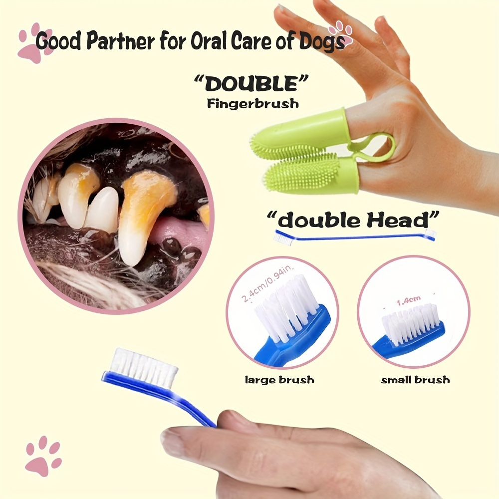 brushee dog teeth cleaning brush