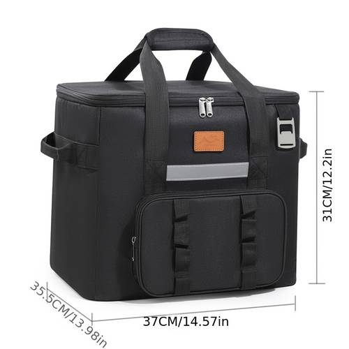 40 large capacity outdoor camping insulated bag suitable for camping hiking and outdoor activities not for direct contact with food