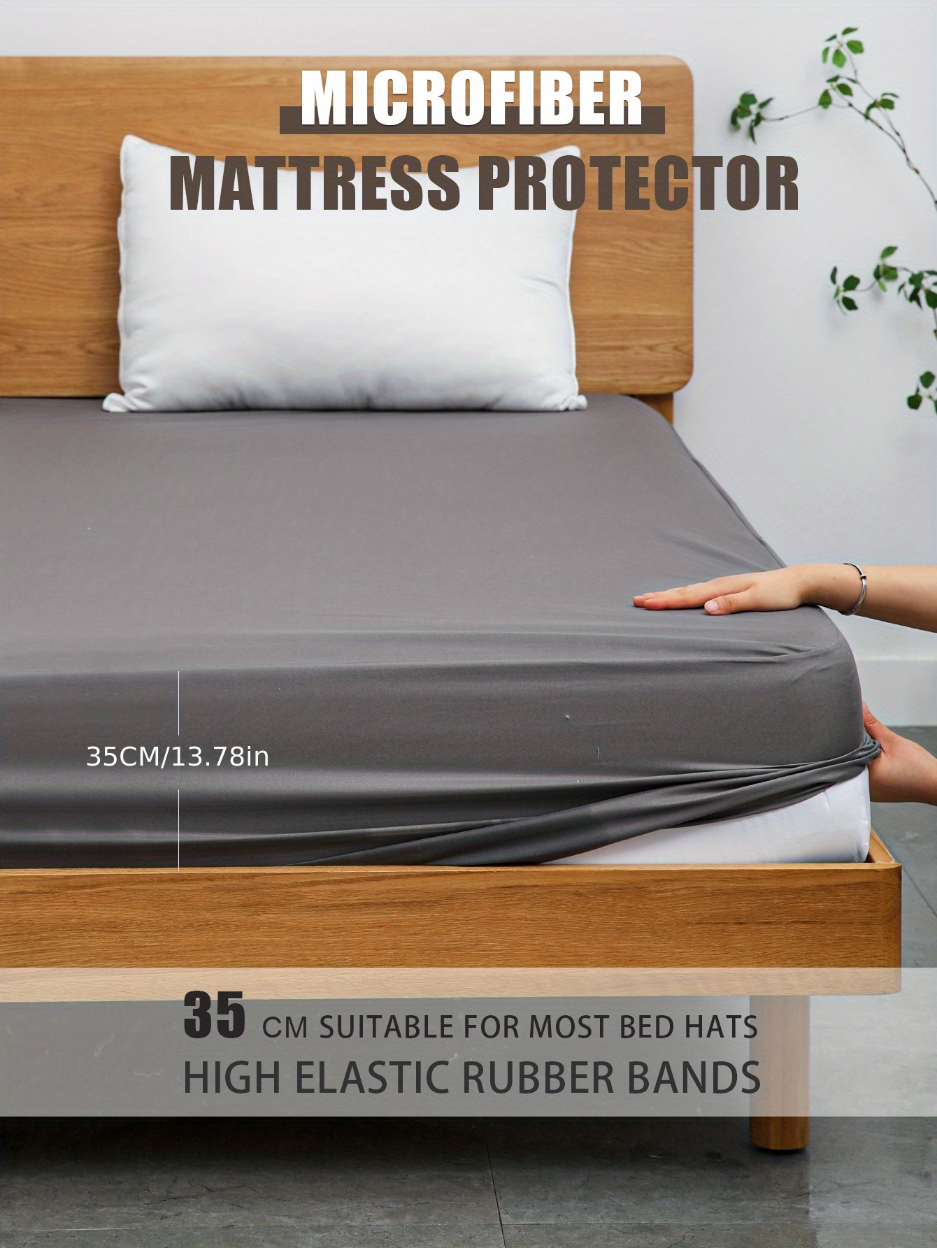 Waterproof Mattress Protector Soft Comfortable Breathable - Temu