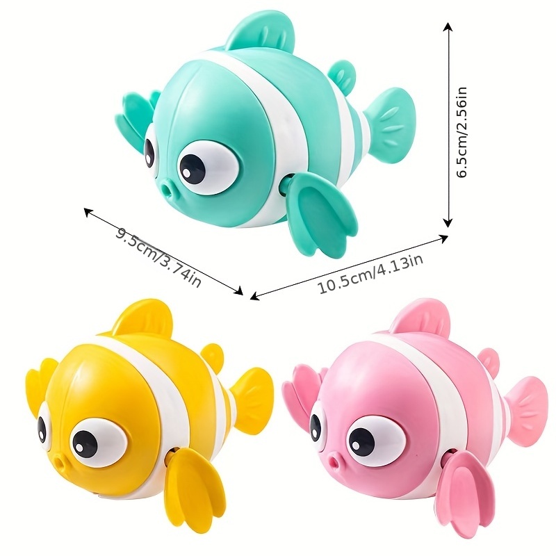  Save 5% on Bath Toys for Toddlers Dmeixs Wind Up Bath Toys Baby  Bathtub Shower Beach Swimming Pool Games Floating Water Play Toys Cute Baby  Bath Toys Infant Kids Boys Girls（Polar