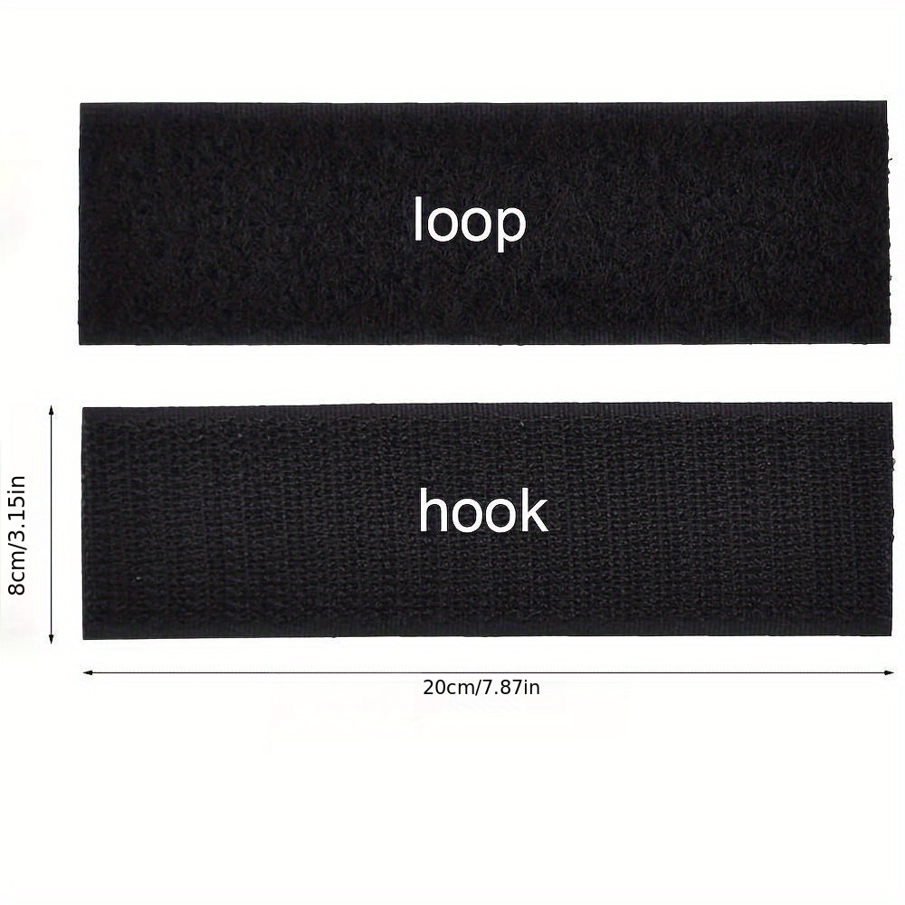 Self adhesive Hook Loop Strips Double Sided Interlocking - Temu Mexico