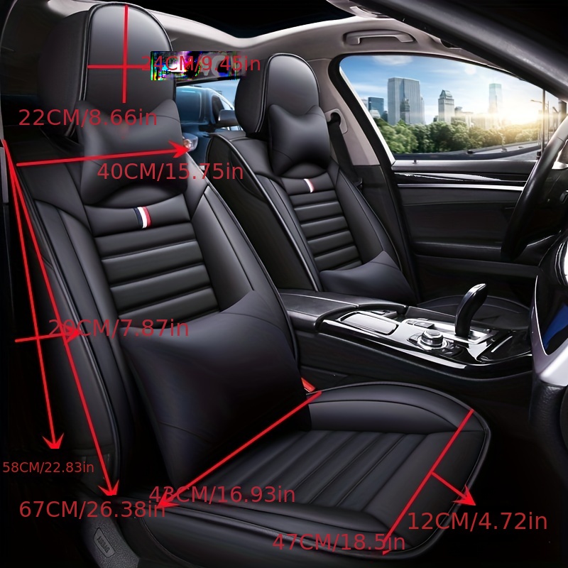 Car Seat Cushion Increased Driver's Seat Heightened Slope Main Driving Cushion  Car Cushion Four Seasons - Temu